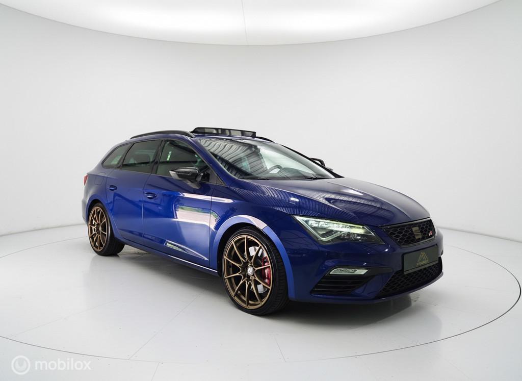 Seat Leon ST 2.0 TSI CUPRA 300 4DRIVE |Schaalstoelen|Panoram, Auto's, Seat, Automaat, Gebruikt, 4 cilinders, 1984 cc