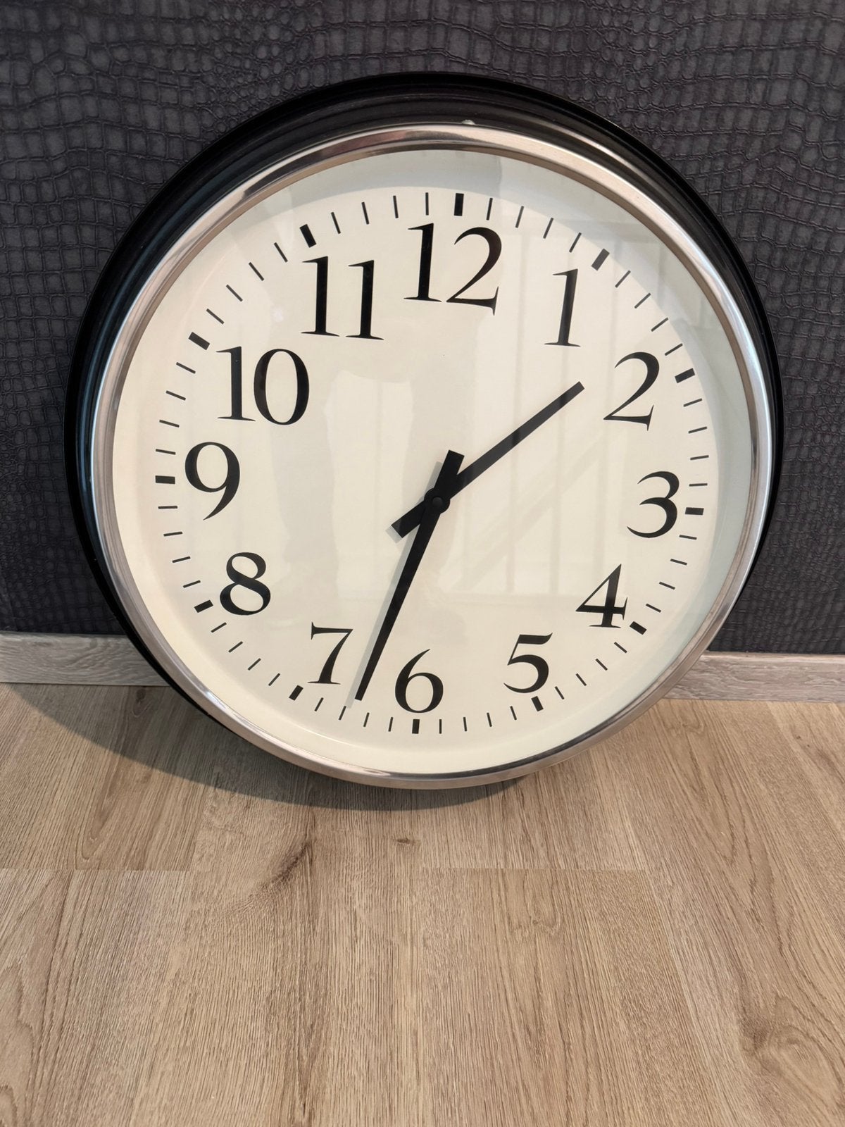 Stationsklok 60, Huis en Inrichting, Woonaccessoires | Klokken, Ophalen, Wandklok, IKEA, Analoog