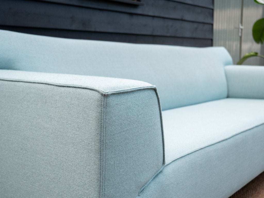 Design on Stock Bloq | 3-zits Design bank | Blauw, Gragtmansstraat 1 5145 RA Waalwijk, Gebruikt, 75 tot 100 cm, Ophalen of Verzenden