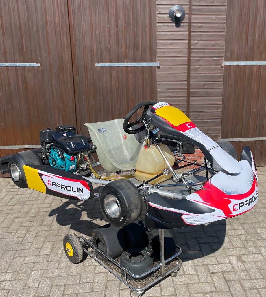 Junior Kart Parolin 200cc 4 takt, Sport en Fitness, Karting, Ophalen, Zo goed als nieuw, Kart
