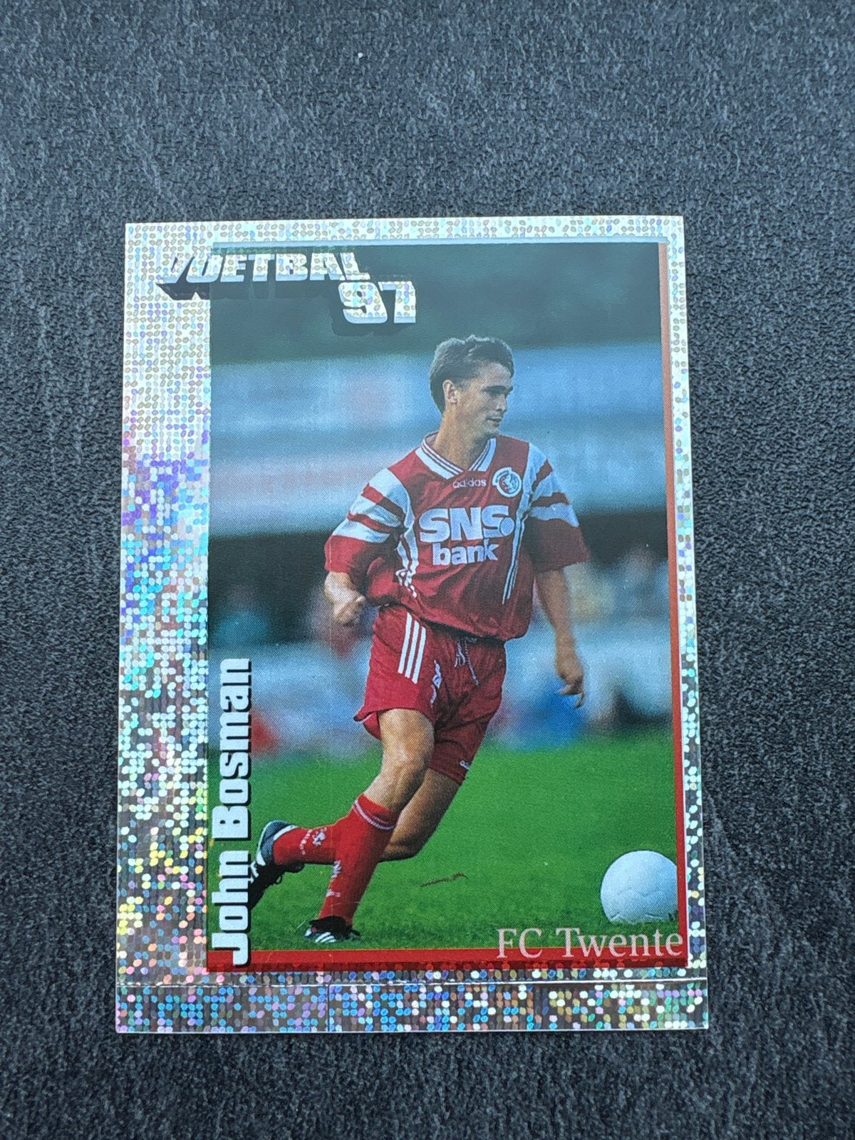 Voetbal 97 Panini John Bosman FC Twente Spelerskaart, Ophalen of Verzenden, Zo goed als nieuw, F.C. Twente, Spelerskaart
