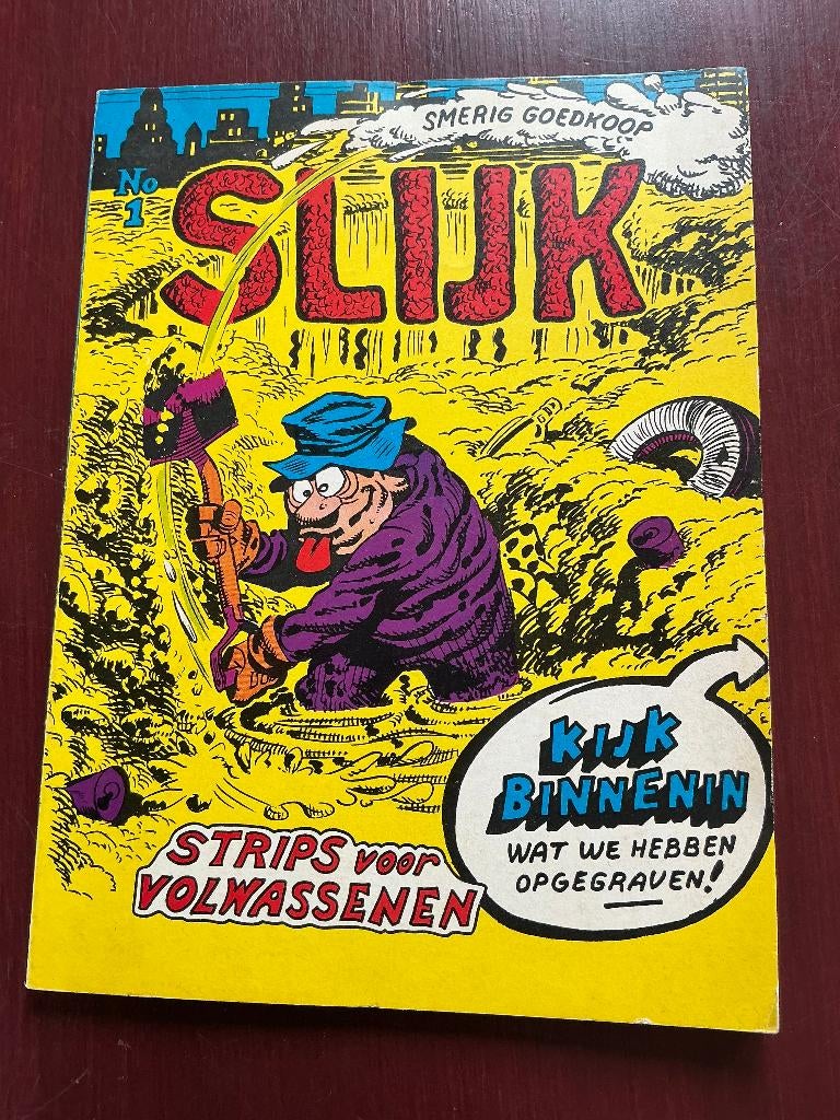 Slijk, Boeken, Eén stripboek, Ophalen of Verzenden, Gelezen