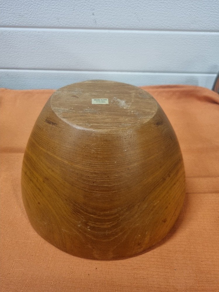 schaal bowl van hout teakhout vintage, Ophalen of Verzenden, 'T Olde Gre-j, Info@toldegrej.nl, Endepoelstraat 20f Didam