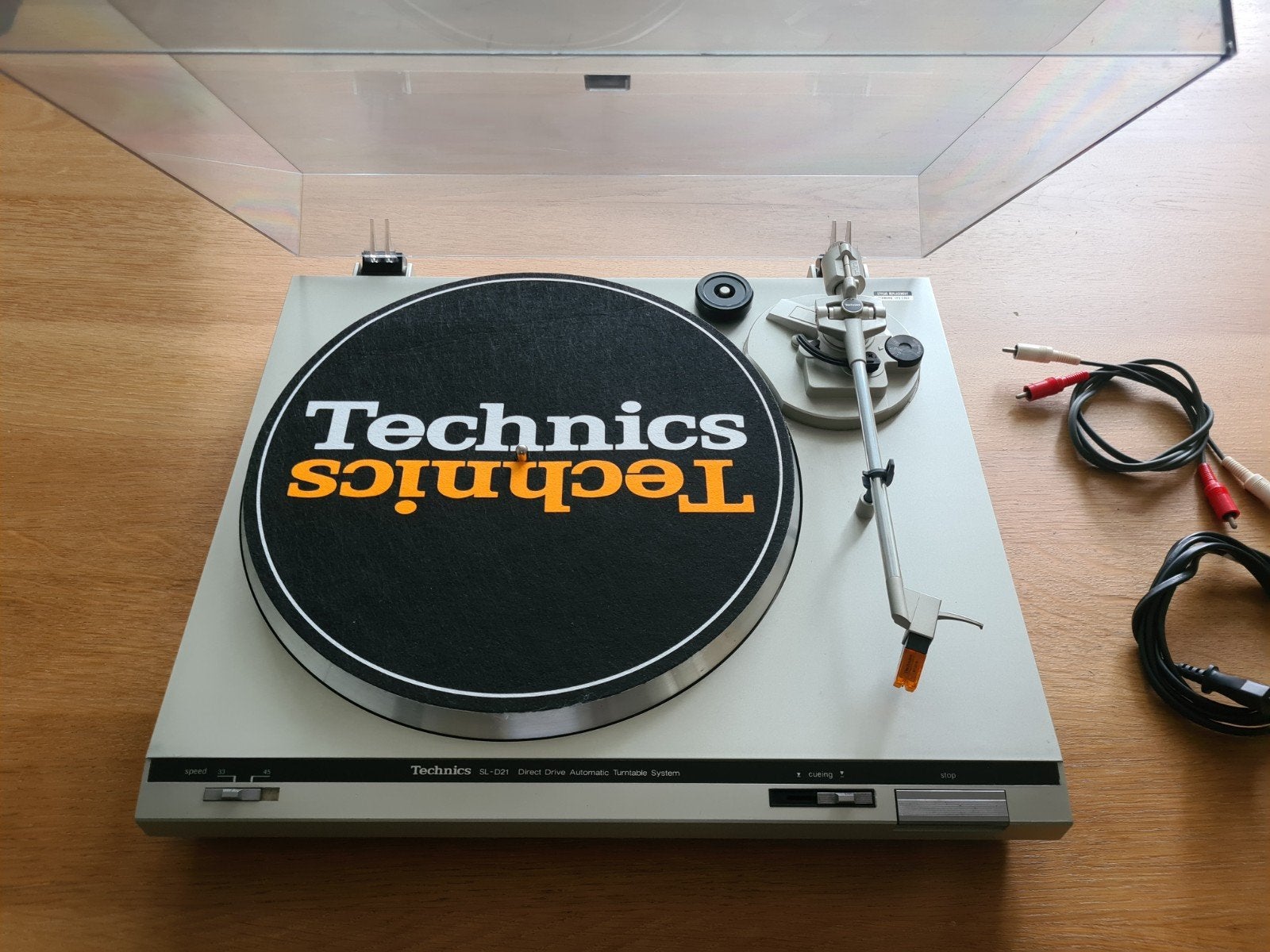 nette en goede Technics SL-D21 platenspeler., Ophalen, Zo goed als nieuw, Technics
