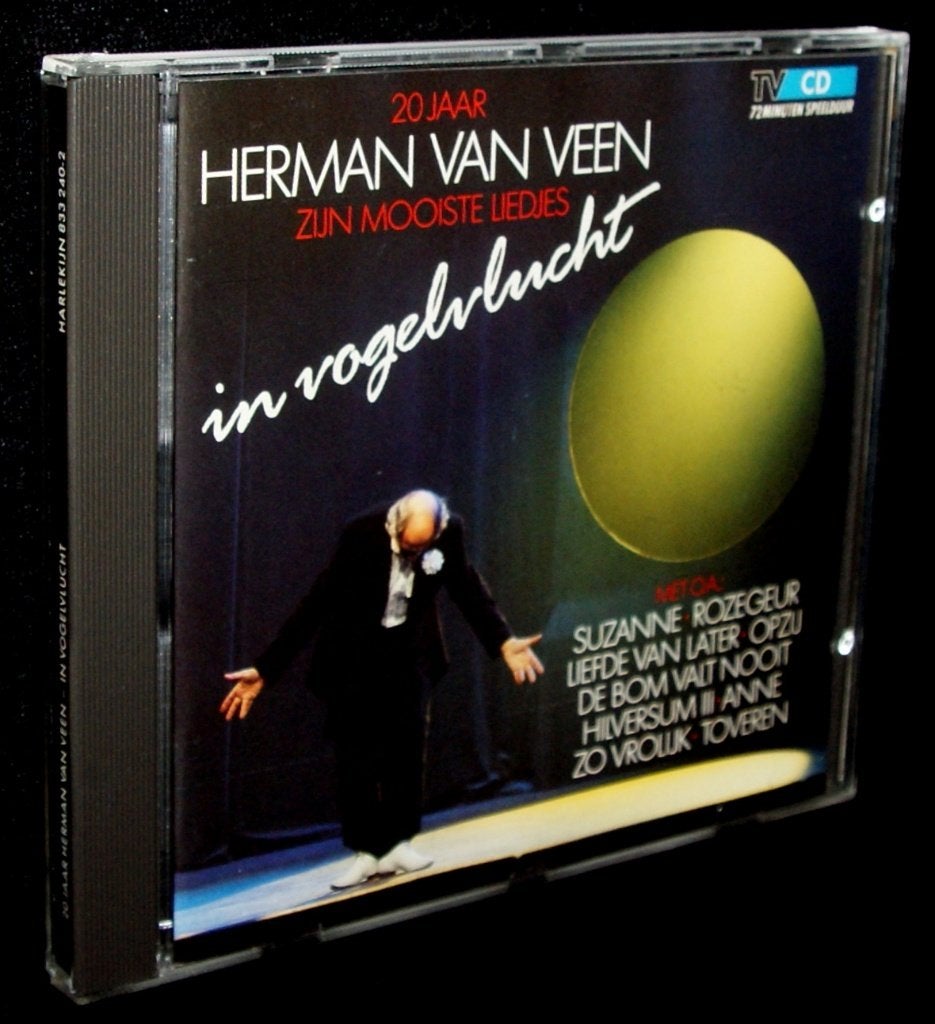 Herman van Veen - In Vogelvlucht - 20 Jaar - Zijn Mooiste Li, Ophalen of Verzenden, Zo goed als nieuw, Pop