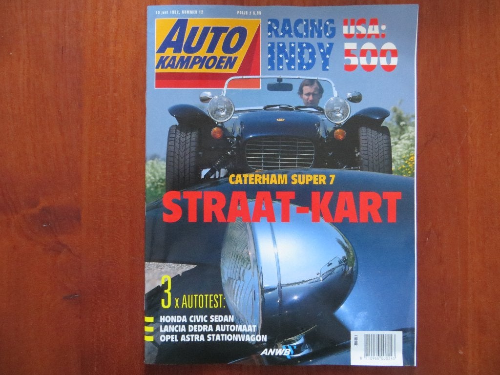Autokampioen 12 1992 Caterham Super 7, Lancia Dedra, Astra, Ophalen of Verzenden, Nieuw, Overige merken