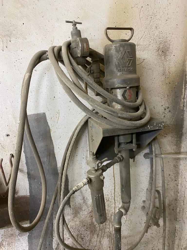 Graco Monark Air powered pump lakpomp verfpomp, Ophalen, Gebruikt, Verfspuit of Verfpomp