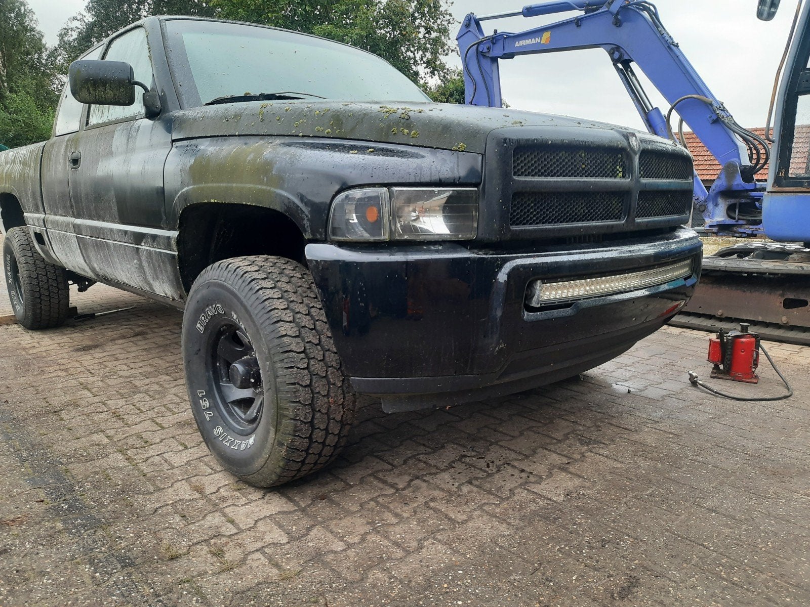 voorbumper dodge ram 2de generatie., Ophalen, Voor, Dodge, Bumper