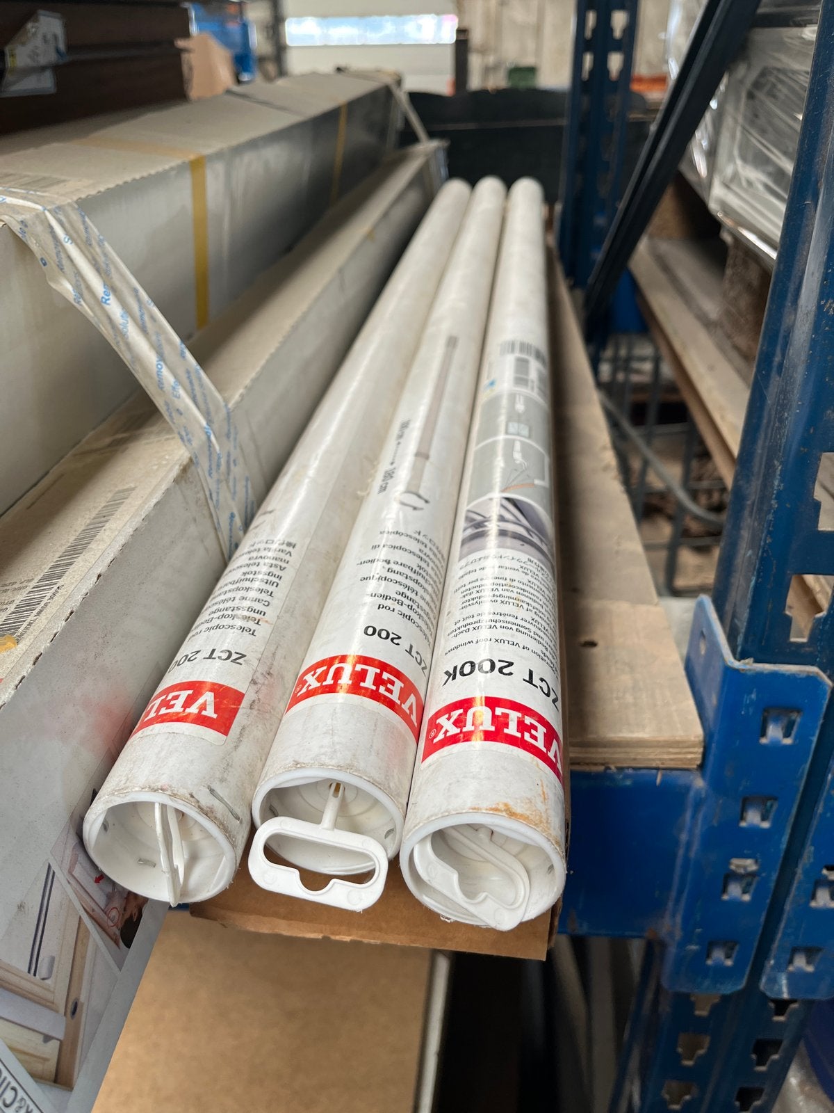 3x Velux ZCT 200K Telescopische Bedieningsstang, Ophalen, Minder dan 80 cm, Overige typen, Nieuw
