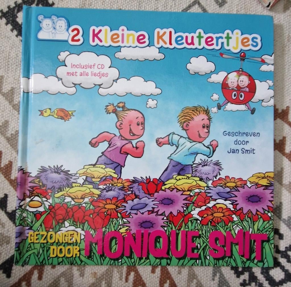 2 Kleine Kleutertjes Boek met CD - Jan en Monique Smit, Gelezen, Fictie algemeen, Jongen of Meisje, Ophalen of Verzenden