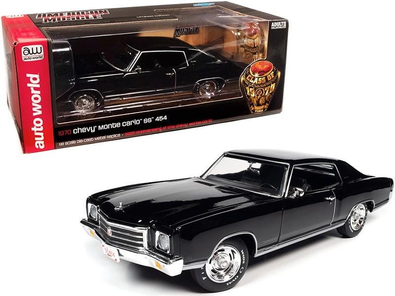 1970 Chevy Monte Carlo SS 454 Diecast Modelauto 1:18, Hobby en Vrije tijd, Modelauto's | 1:18, Ophalen
