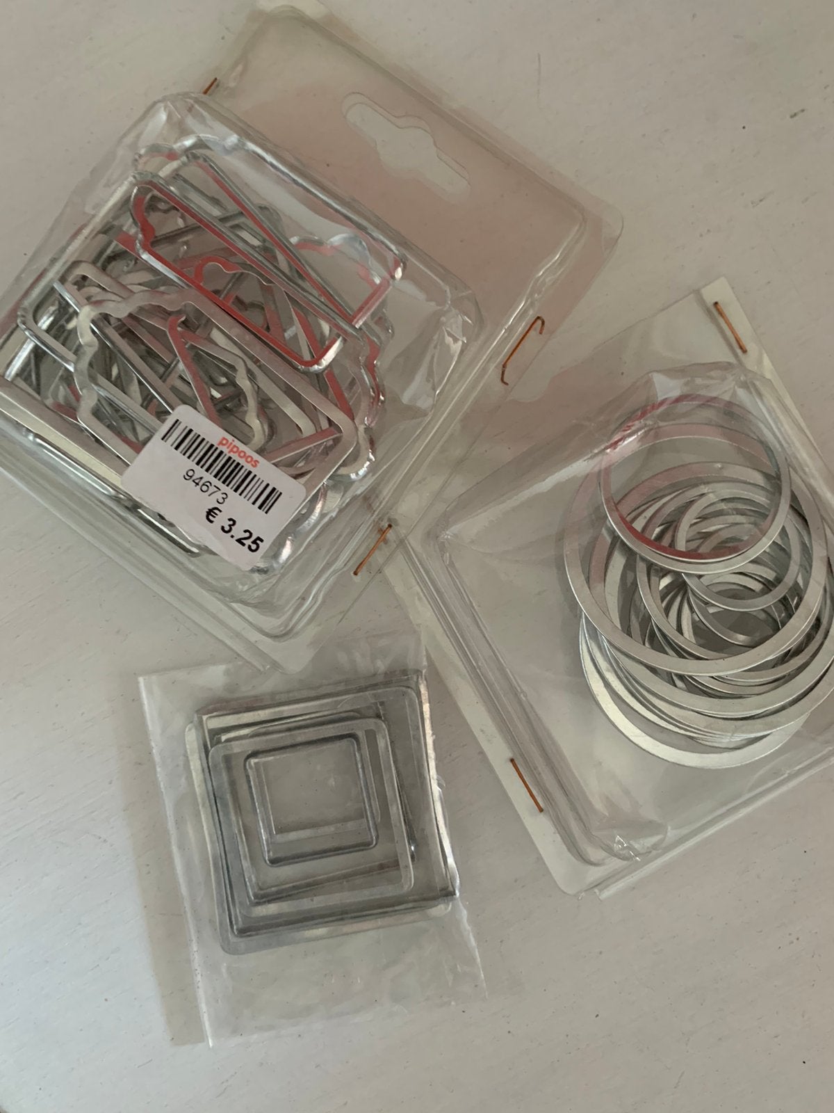 Metalen mallen voor kaarten of scrapbooking, Hobby en Vrije tijd, Ophalen of Verzenden, Nieuw