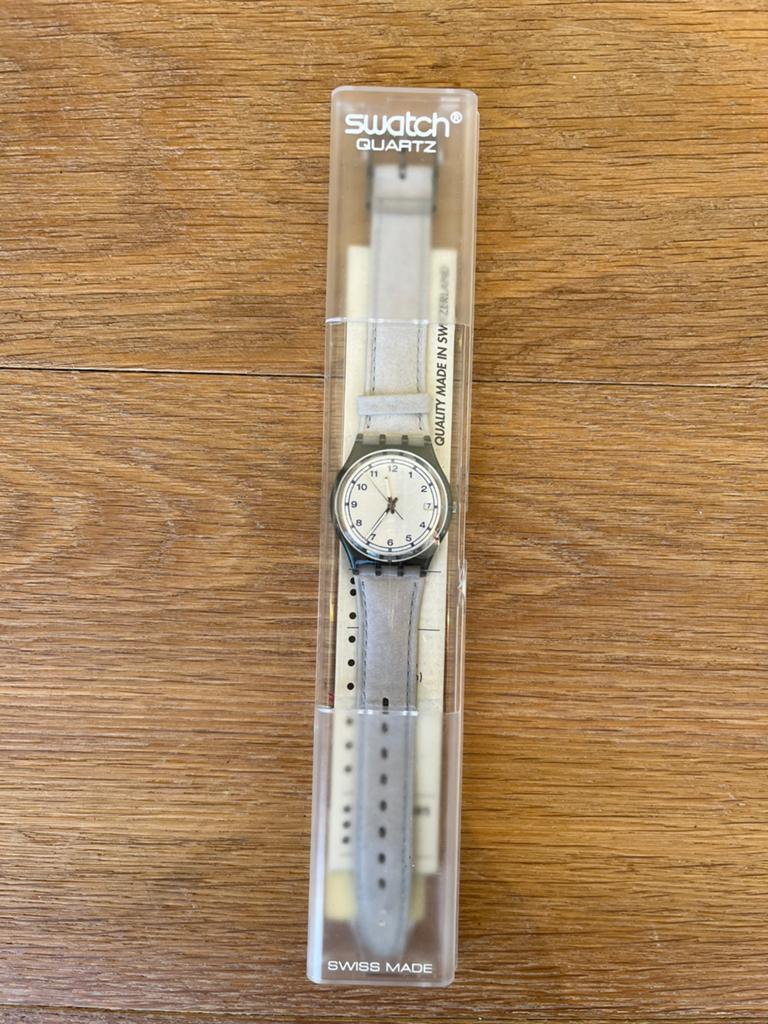 Swatch Quartz horloge, Verzenden, Zo goed als nieuw, Kunststof, Swatch