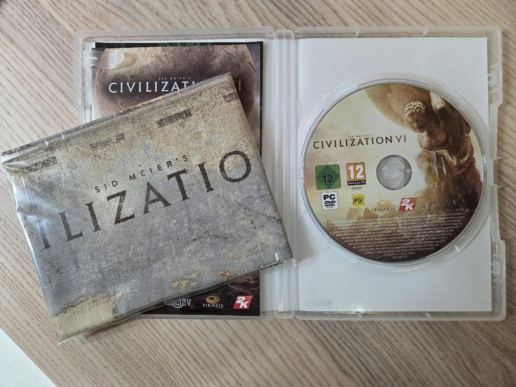Civilization 6 - alleen de landkaart & doosje, 1 speler, Ophalen of Verzenden, Niet werkend, Strategie en Constructie