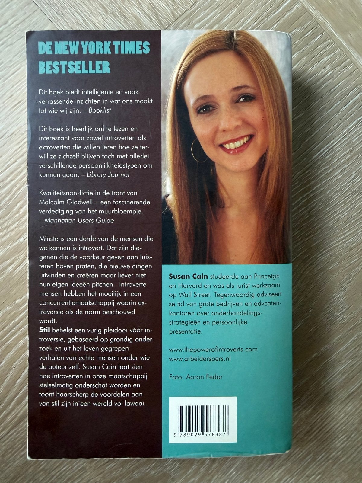 Stil - Susan Cain (De kracht van introvert zijn), Ophalen of Verzenden, Gelezen