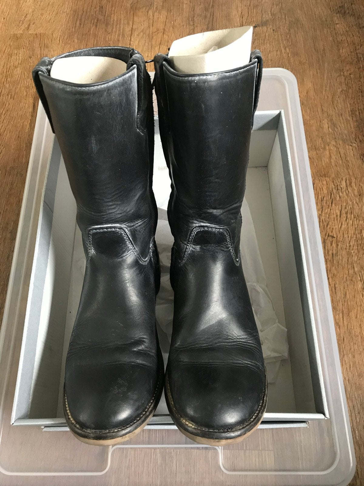 Zwarte meisjes laarzen maat 36 - HIP Shoe Style, Ophalen, Zo goed als nieuw, Hip, Meisje