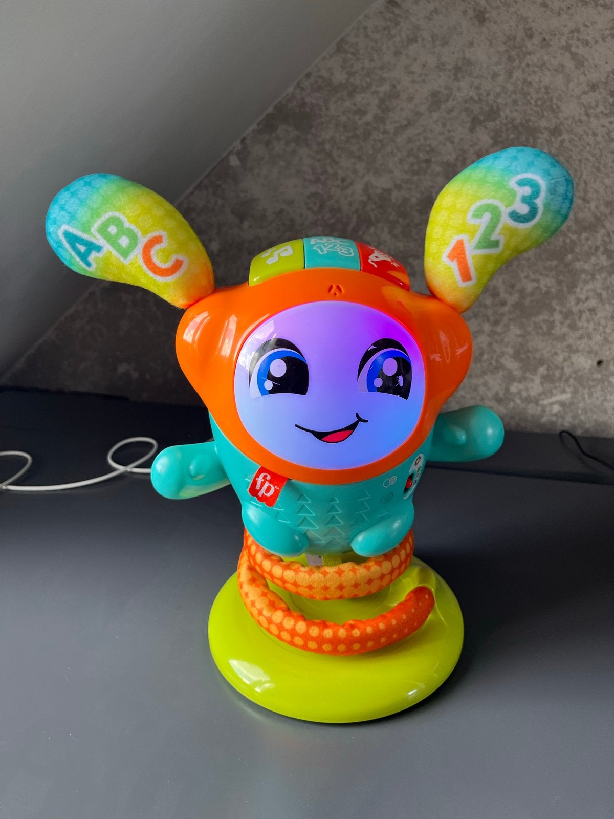 Fisher-Price BeatBo Bounce & Spin Robot Speelgoed, Ophalen, Gebruikt, Overige typen, Met licht