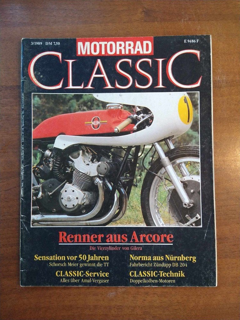 Motorrad Classic nr. 3 van 1989, Boeken, Verzenden, Gelezen