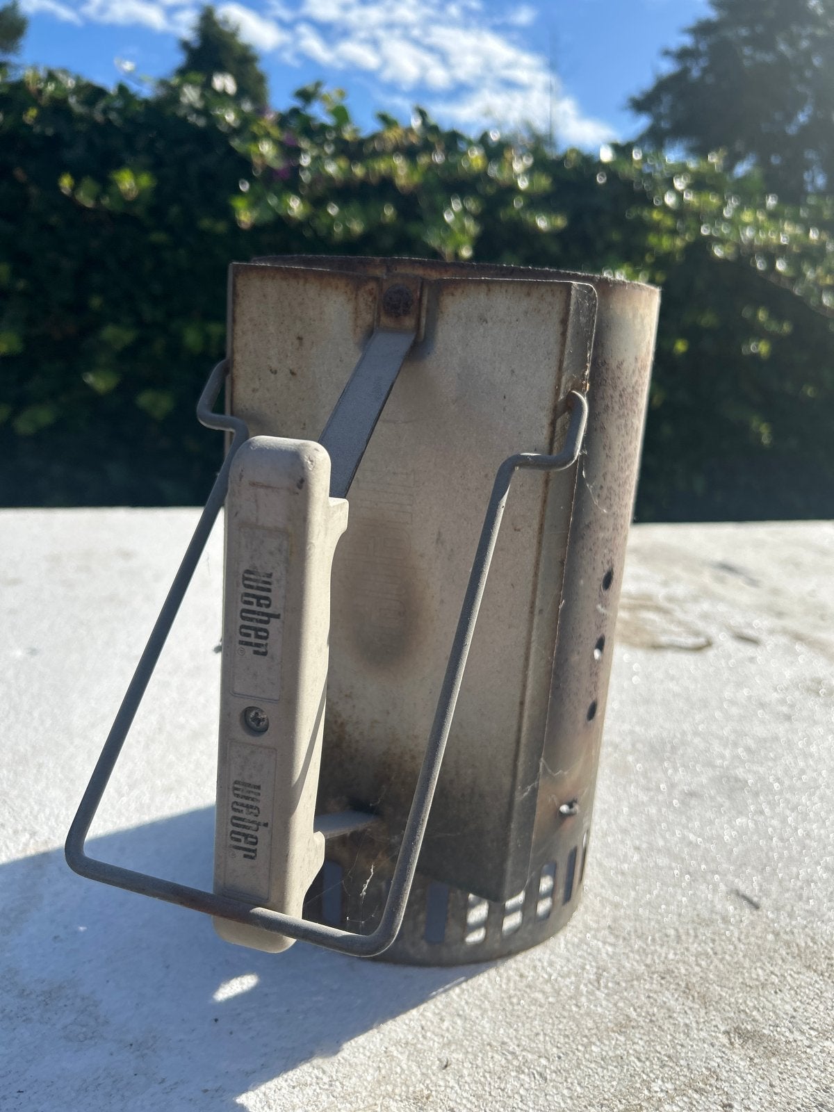 Weber Rapidfire Houtskoolstarter - Gebruikt, Ophalen, Gebruikt