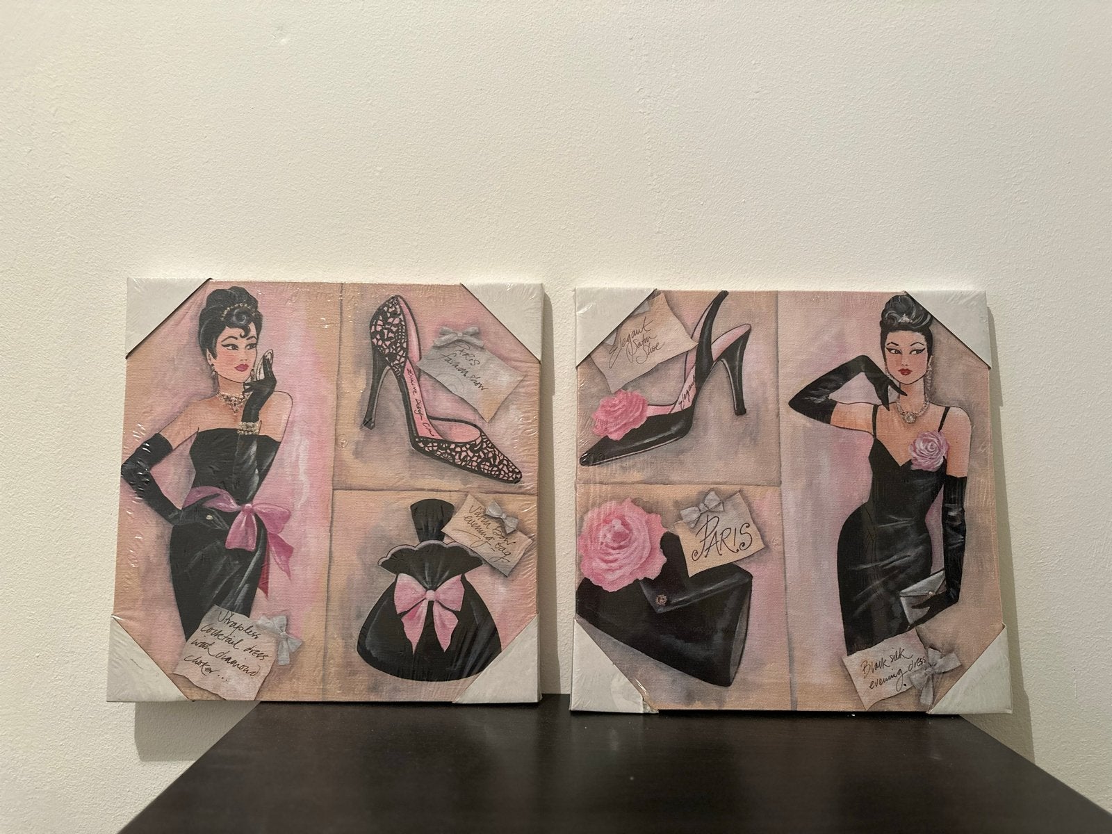 AUDREY HEPBURN - Schilderijen | Canvassen | Retro, Doek, Portret of Personen, Ophalen of Verzenden, Print