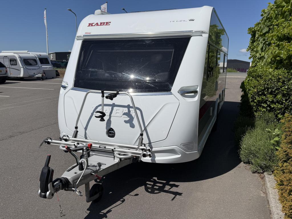Kabe Royal 560 GLE Mover,Luifel,Alde verwarming,Nieuwstaat, Caravans en Kamperen, Rondzit, Bedrijf, Kabe, Schokbreker