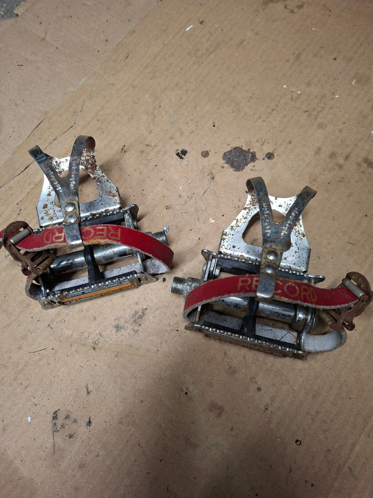 originele Campagnola retro pedalen, Ophalen of Verzenden, Gebruikt
