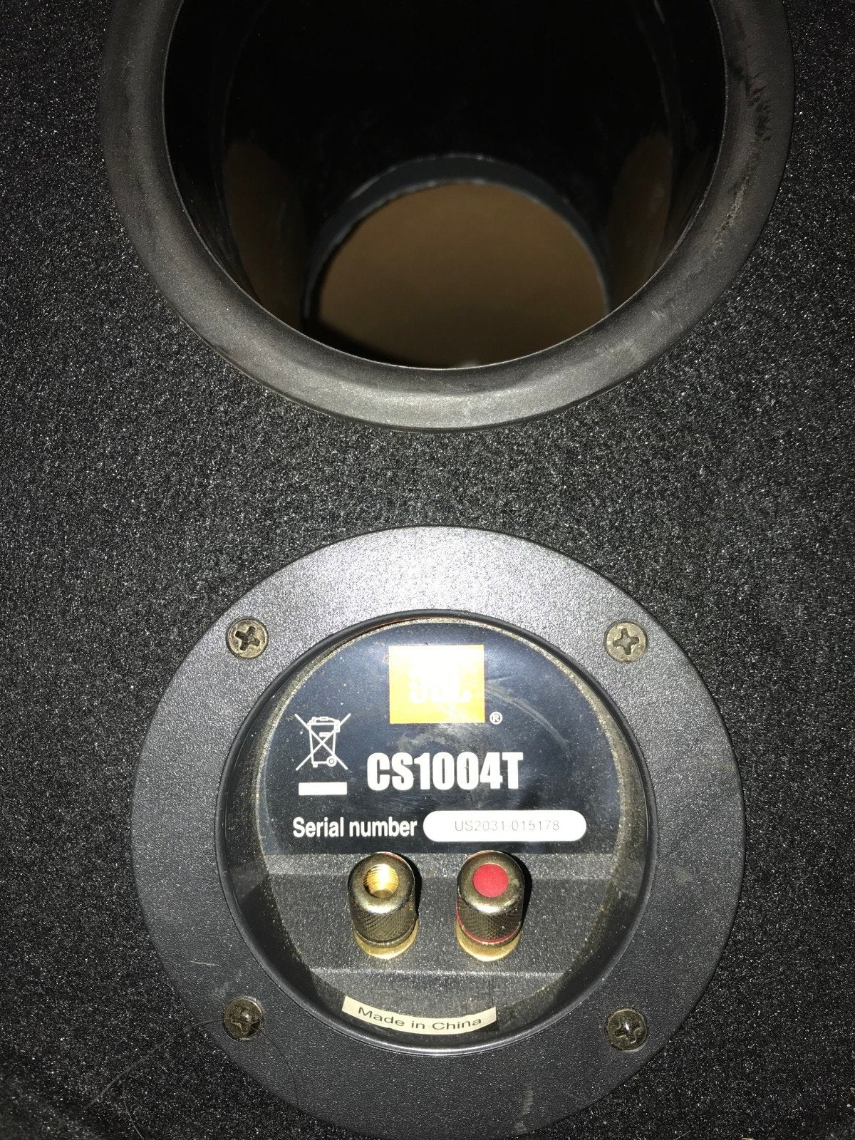 JBL basspijp, Ophalen, Zo goed als nieuw