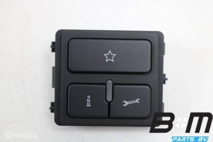 Schakelaar voor telefoon in binnenverlichting VW Golf 6, Auto-onderdelen, Dashboard en Schakelaars, Gebruikt