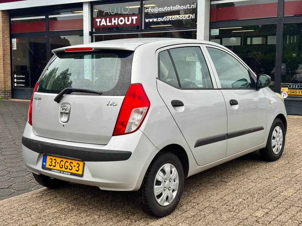 Hyundai I10 1.1 Active - 5 DEURS AUX, NIEUWE APK, Voorwielaandrijving, Stof, Gebruikt, 4 cilinders