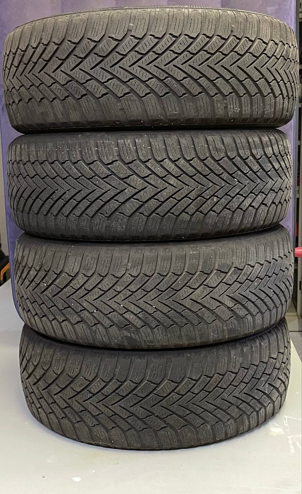 Winterbanden: Continental, Yokohama, Viking - Diverse maten, Auto-onderdelen, Banden en Velgen, Gebruikt, 15 inch, Banden en Velgen