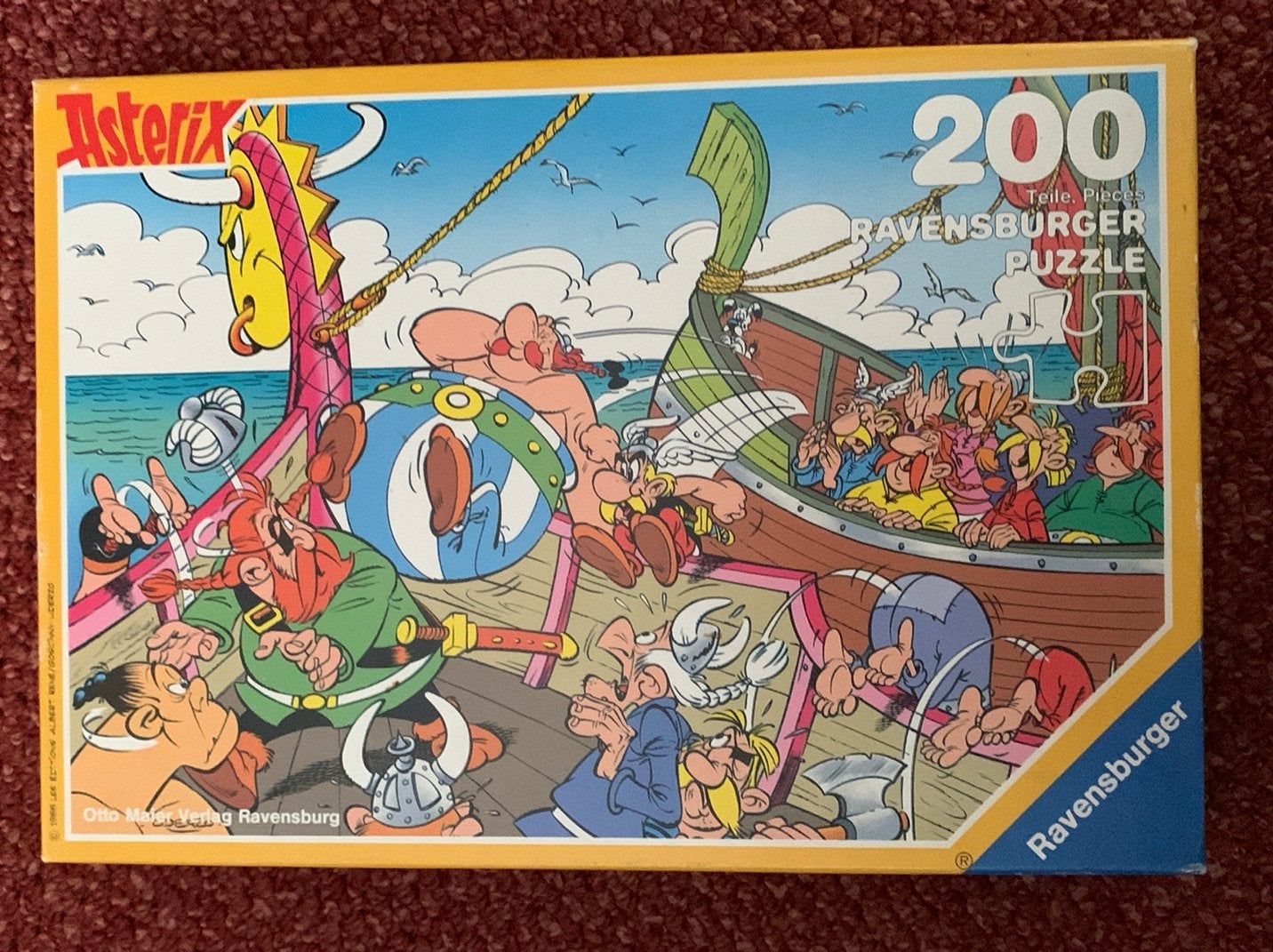 Asterix en Obelix puzzel van Ravensburger, Ophalen of Verzenden, Minder dan 500 stukjes, Zo goed als nieuw