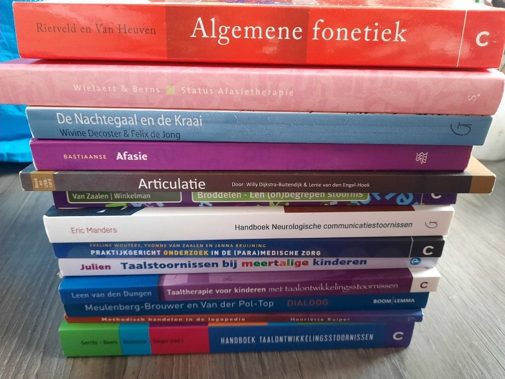 Logopedie Boeken, Boeken, Diverse auteurs, Zo goed als nieuw, Beta, HBO