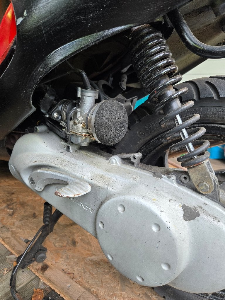 Blok scooter te koop, Ophalen, Zo goed als nieuw, Blok, Peugeot