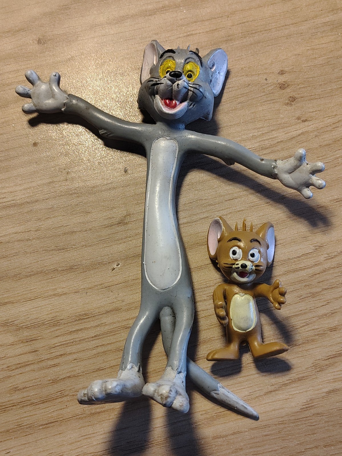 Tom & Jerry Buigfiguur MGM 1979 made in Hong Kong, Ophalen of Verzenden, Gebruikt