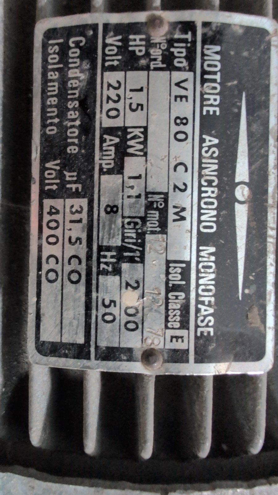 Gebruikte Compressor met 55L tank en 10 bar druk, Doe-het-zelf en Verbouw, Ophalen, Gebruikt, 6 tot 10 bar, 25 tot 100 liter