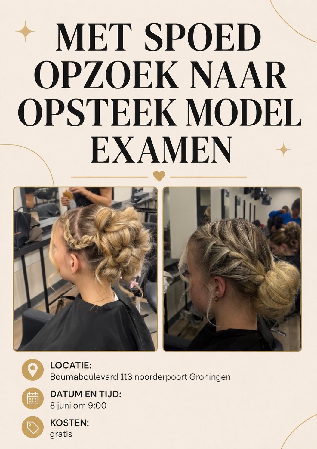 Model opsteken examen, 33 - 40 uur, Overige niveaus, Starter, Overige vormen