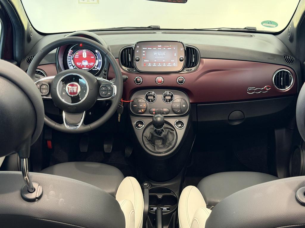 Fiat 500 C 1.0 Hybrid Star | Bi-Xenon | Climate Control | Cr, Auto's, Fiat, Voorwielaandrijving, Stof, 4 stoelen, Bedrijf