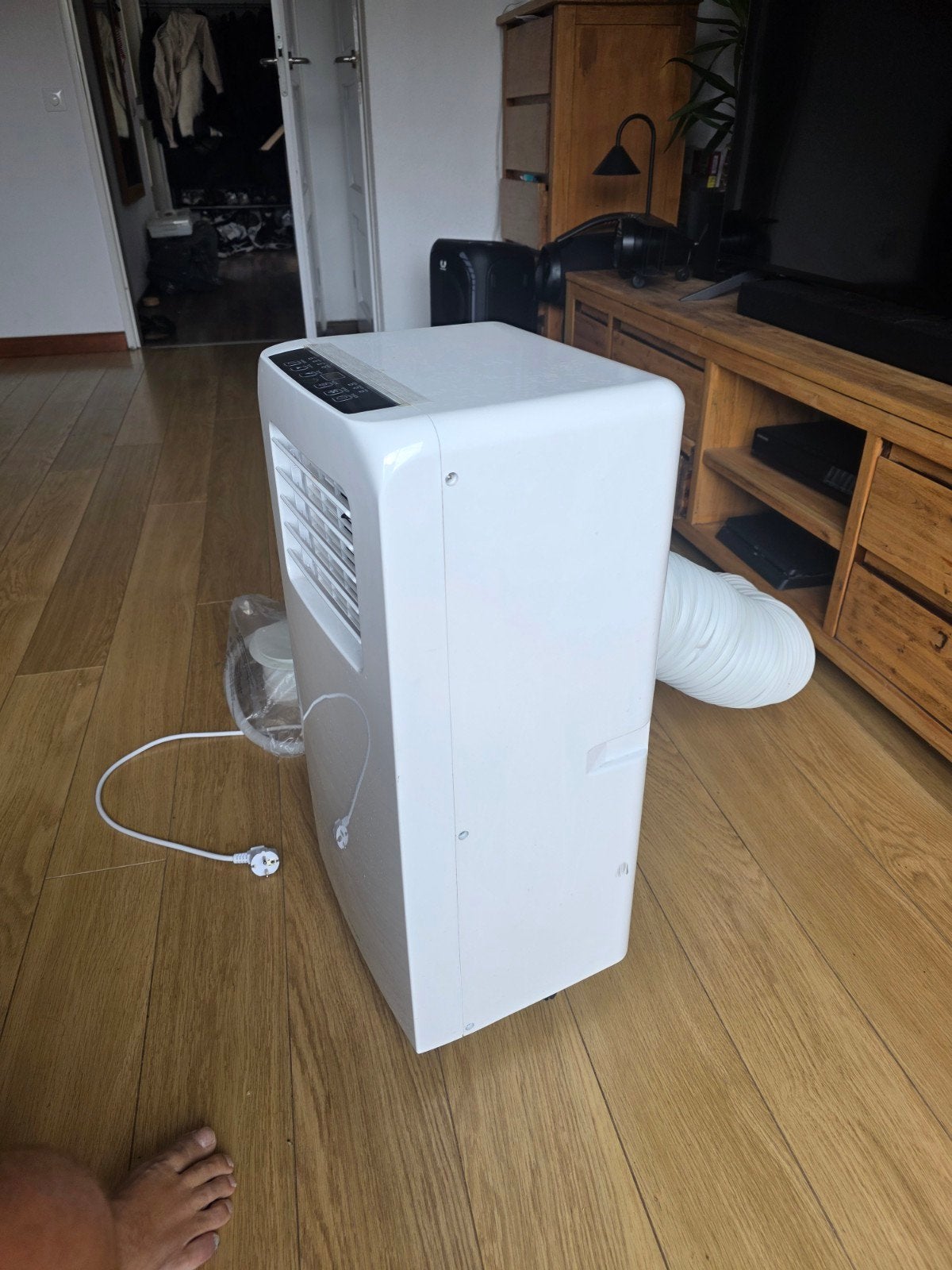 Mobiele Airco met 2 extra Raamafdichtingen brievenbus Eurom, Ophalen, Minder dan 60 m³, Timer, 3 snelheden of meer