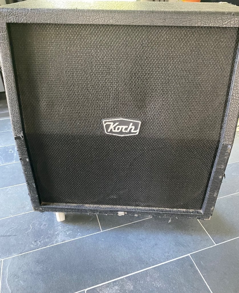Koch speaker cabinet TS412, Ophalen of Verzenden, Gebruikt, Gitaar, 100 watt of meer