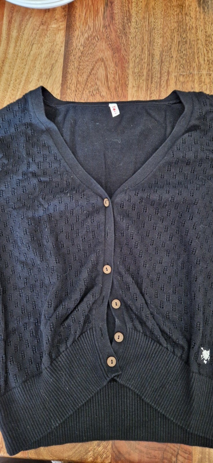 Mooi zwart vestje van Blutsgeschwister, mt S, Zwart, Ophalen of Verzenden, Maat 36 (S), Blutsgeschwister