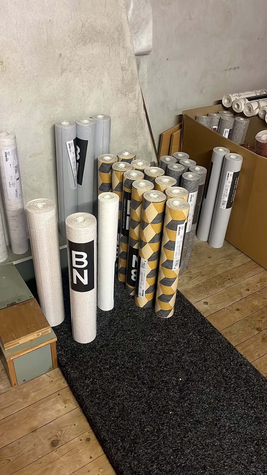 Vlies behang, BN, Ophalen of Verzenden, Rood, Vliesbehang