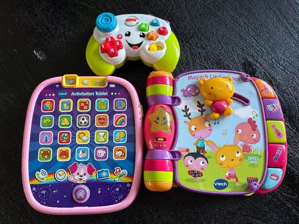 3 Vtech speelgoed, Kinderen en Baby's, Ophalen of Verzenden, Zo goed als nieuw, 6 maanden tot 2 jaar
