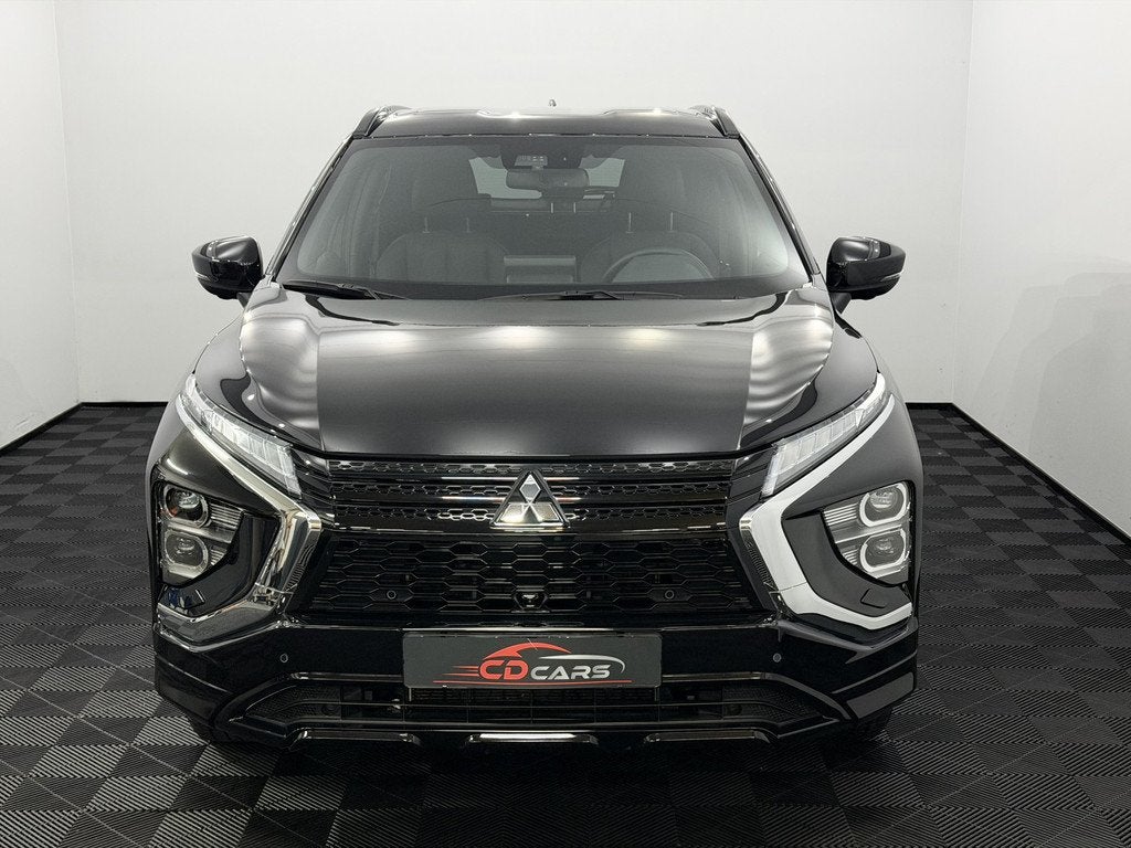 Mitsubishi Eclipse Cross 2.4 PHEV Executive 360 Camera, 177, Auto's, Mitsubishi, Automaat, Leder en Stof, Zwart, Bedrijf