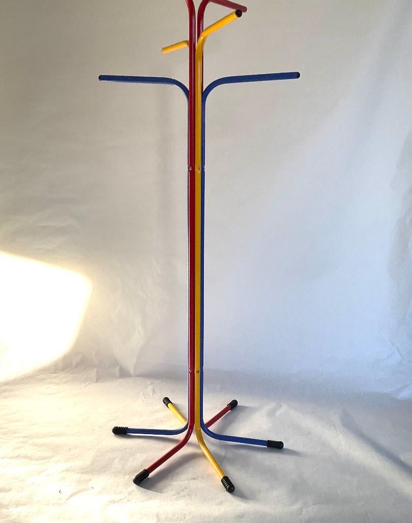 Vintage Ikea Plagg Memphis kinderkapstok, Ophalen, Zo goed als nieuw, Minder dan 100 cm, Metaal