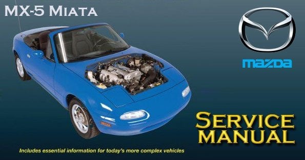 Mazda MX-5 1989-1997 (type NA) Workshop manual op DVD in PDF, Auto diversen, Handleidingen en Instructieboekjes, Verzenden