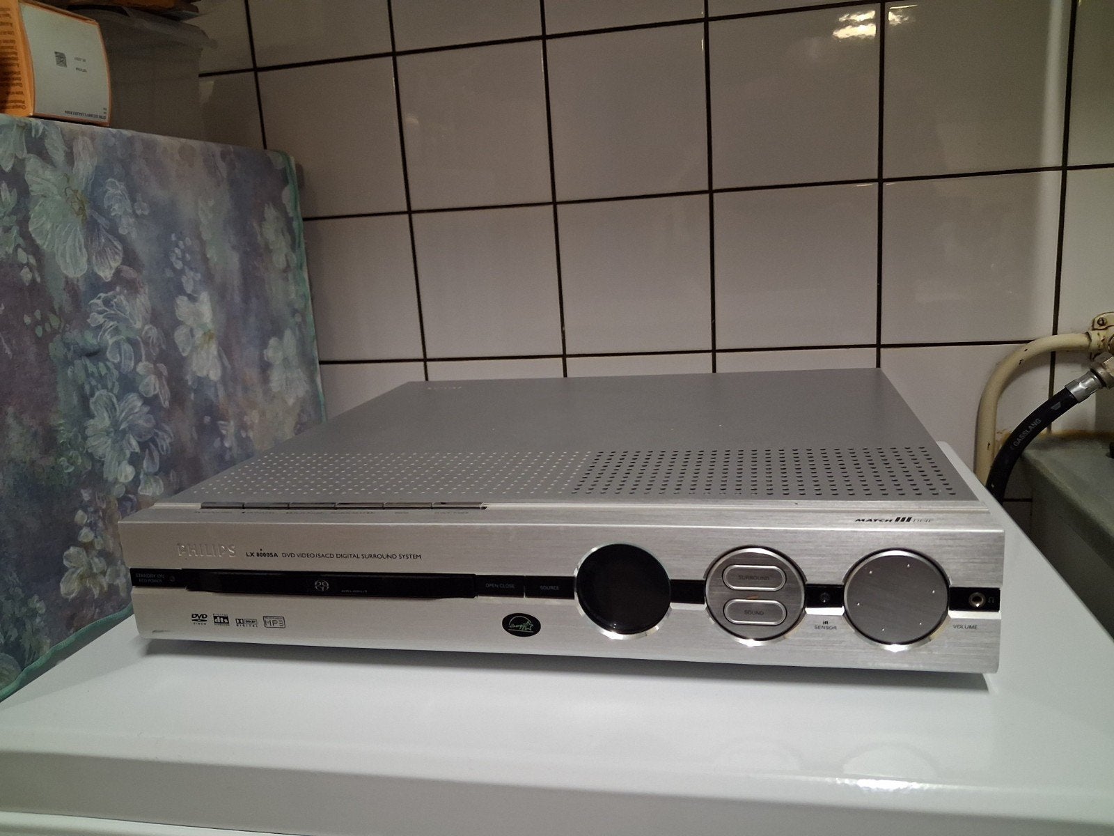 Philips LX8000SA DVD Video/SACD Digital Surround System, Ophalen of Verzenden, Gebruikt, Dvd-speler, Philips