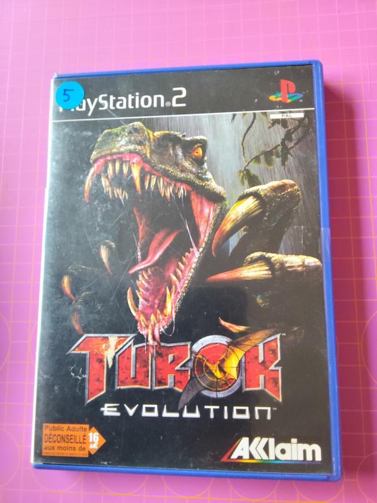 Turok Evolution - PlayStation 2 (PS2) - Actie/Avontuur, Avontuur en Actie, Gebruikt, 1 speler, Ophalen of Verzenden