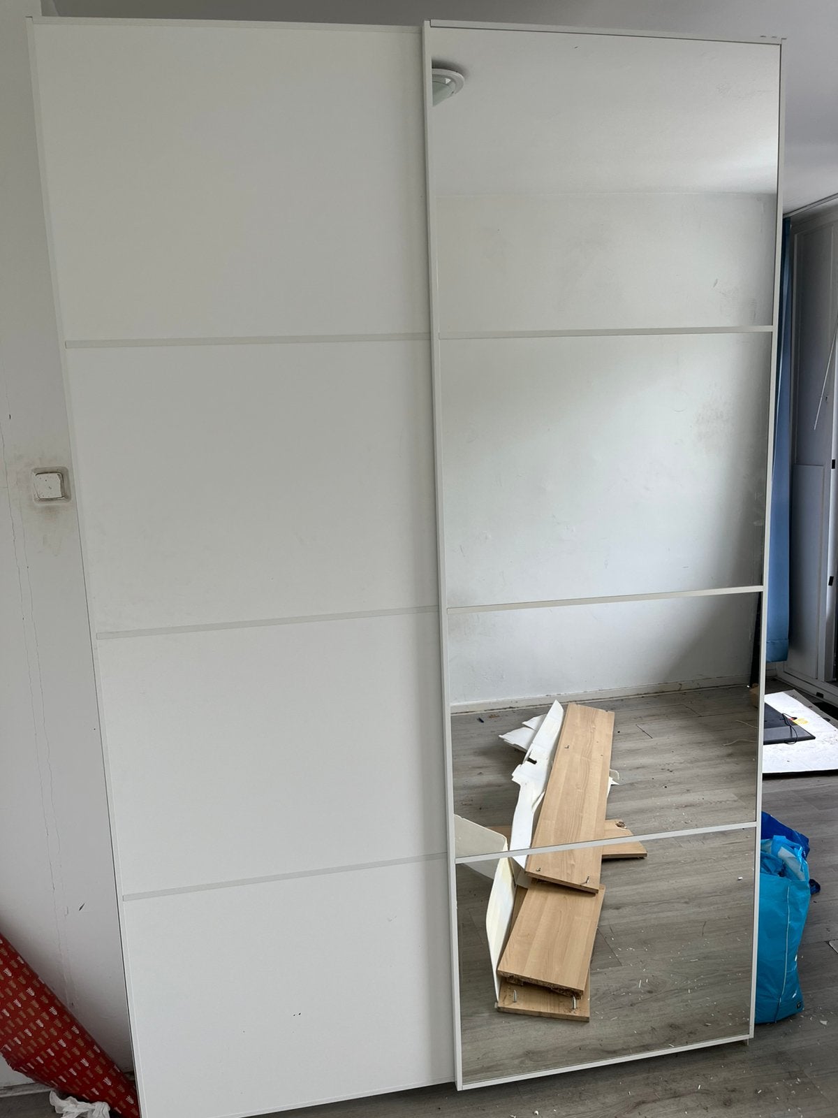 IKEA PAX kledingkast, Ophalen, Met deur(en), Gebruikt, 100 tot 150 cm