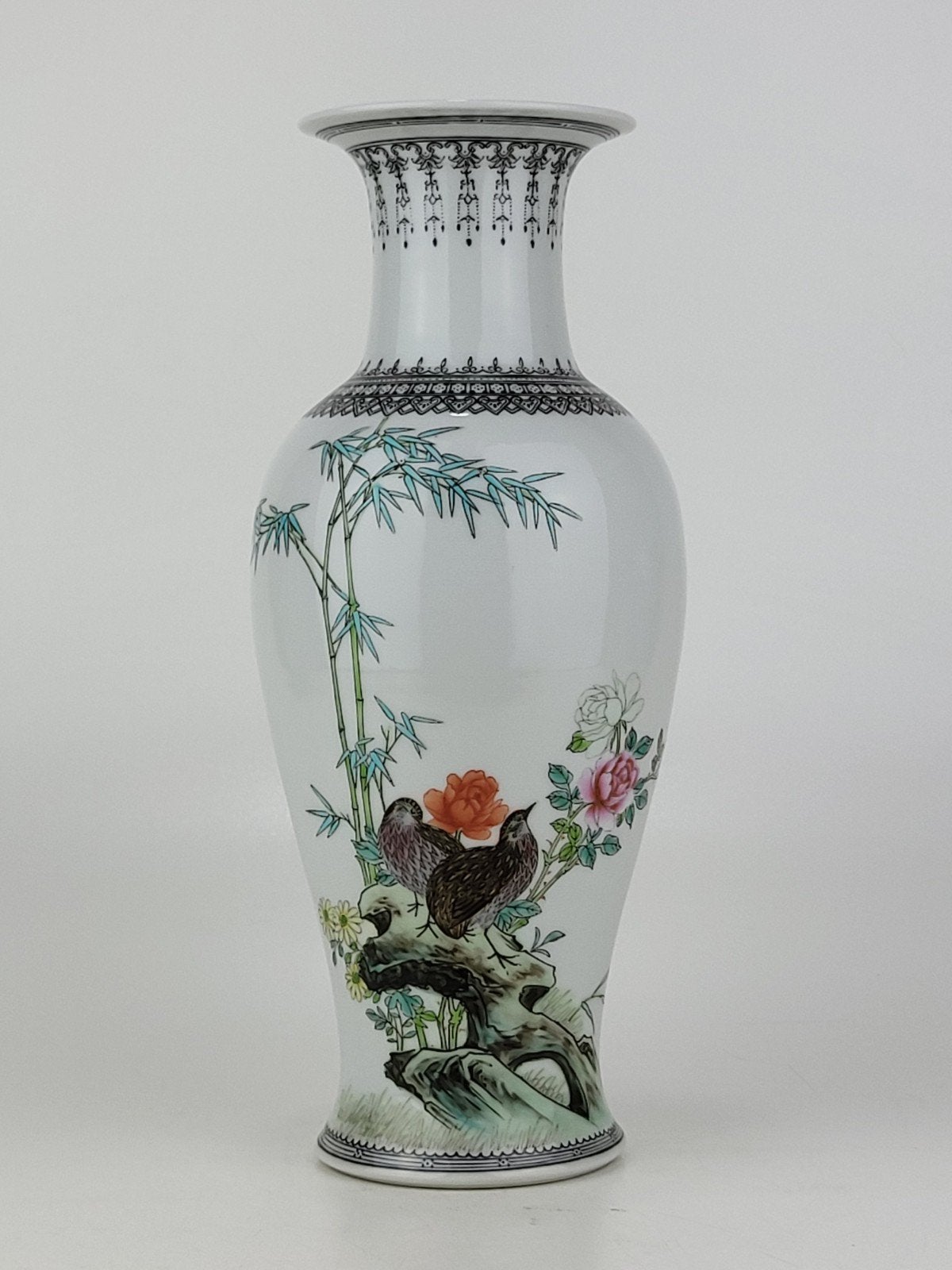 Porseleinen Chinese vaas, Ophalen of Verzenden