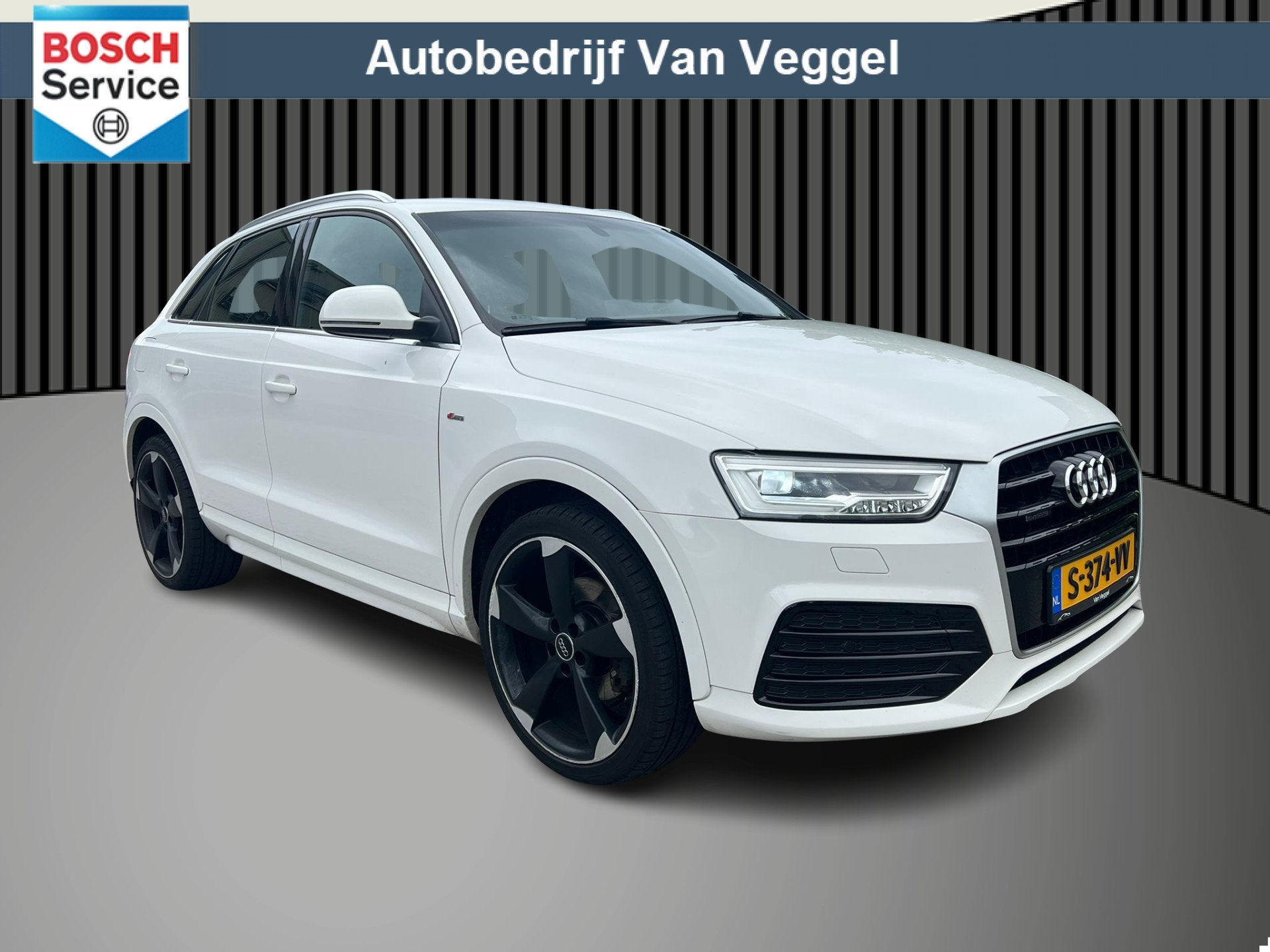 Audi Q3 2.0 TFSI quattro Sport Pro Line S navi, stoelverw, a, Auto's, Automaat, Automatische klimaatregeling, 15 km/l, Gebruikt